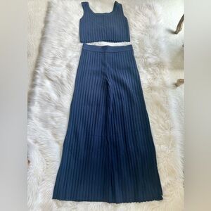 SOLD NWT Sincerely Jules Navy Knit Lounge Pants